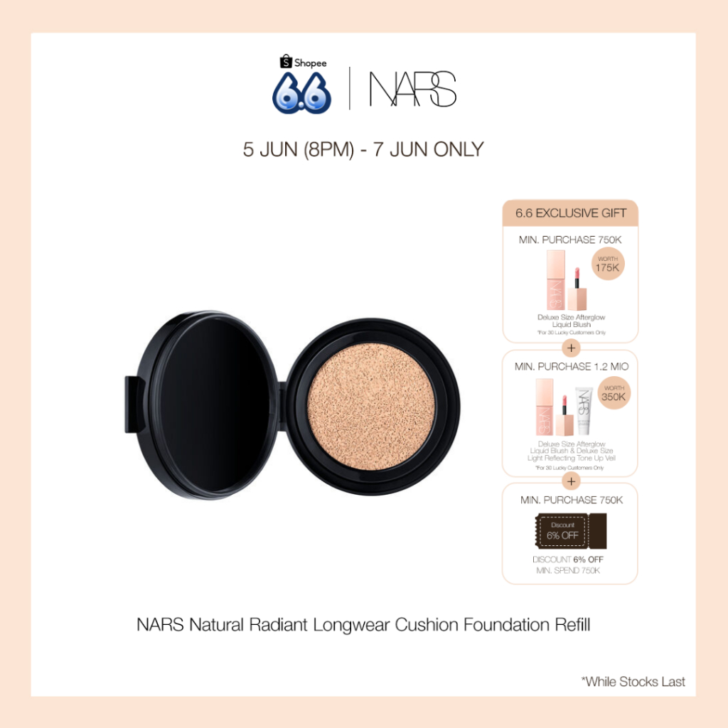 NARS Natural Radiant Longwear Cushion Foundation SPF 50 (Refill)