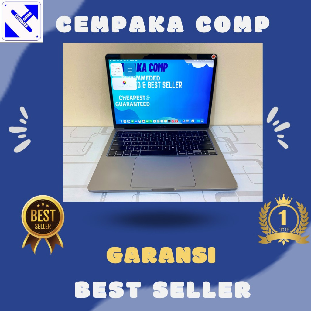 MacBook Pro Retina 13 2020 i5 16GB SSD 1TB Garansi