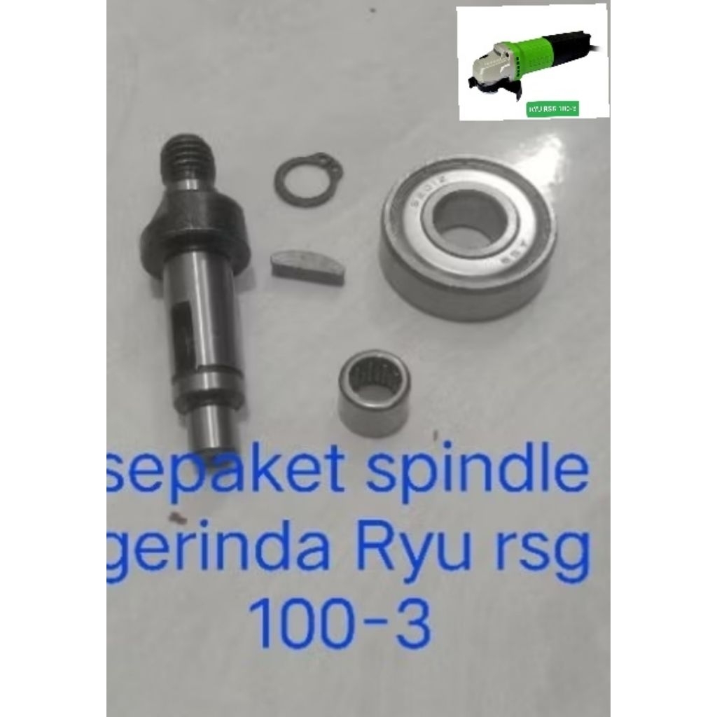 sepaket spindle as gerinda Ryu rsg 100-3