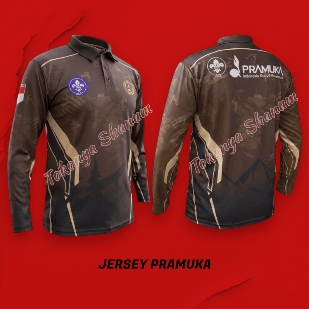 Kaos PRAMUKA printing penggalang Pembina pdh pdl custom