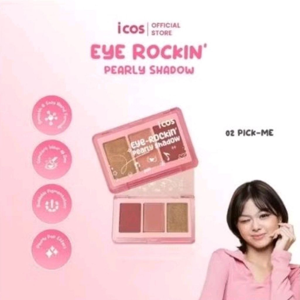 ICOS EYES ROCKIN PEARLY SHADOW ICOS EYESHADOW