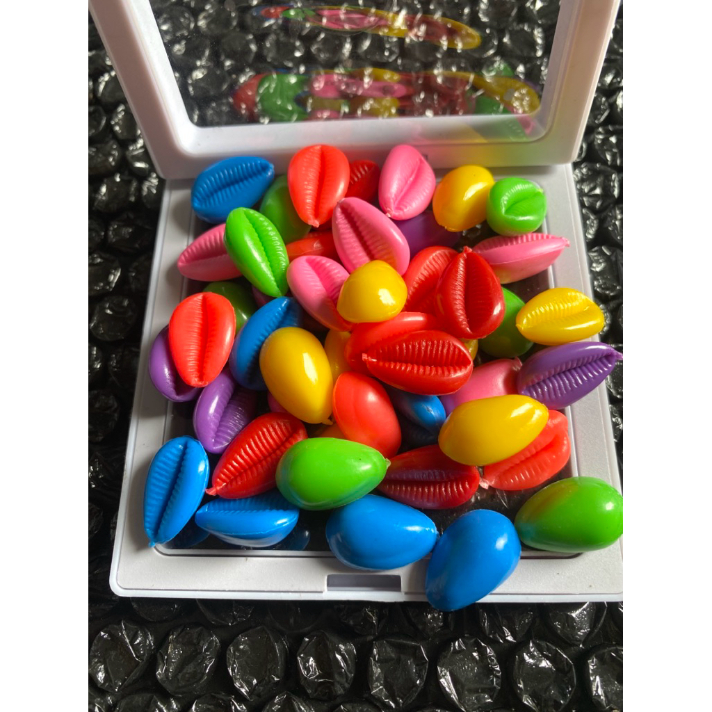 50pcs Biji Congklak Warna Warni