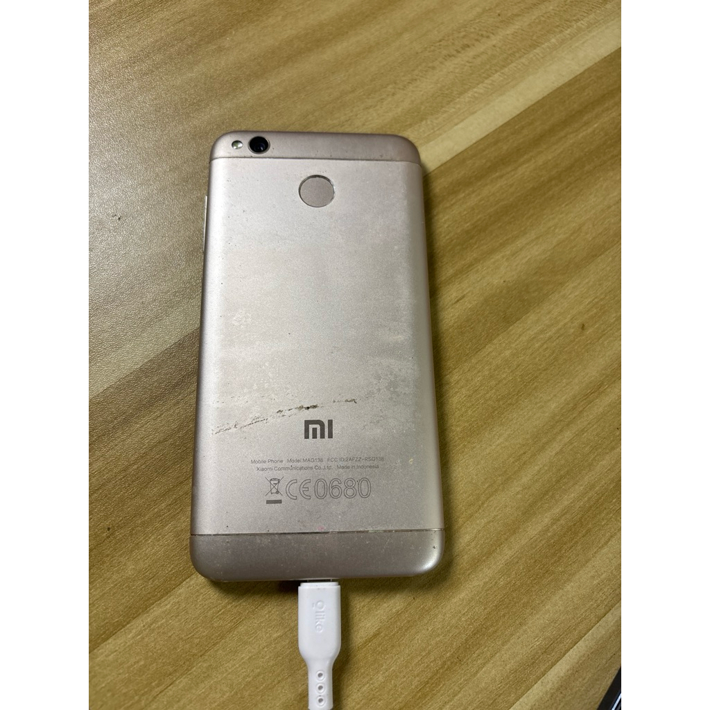 REDMI 4X 2/16 GBSECOND ORIGINAL MESIN NORMAL MINUS LCD RUSAK BAHAN SERVIS