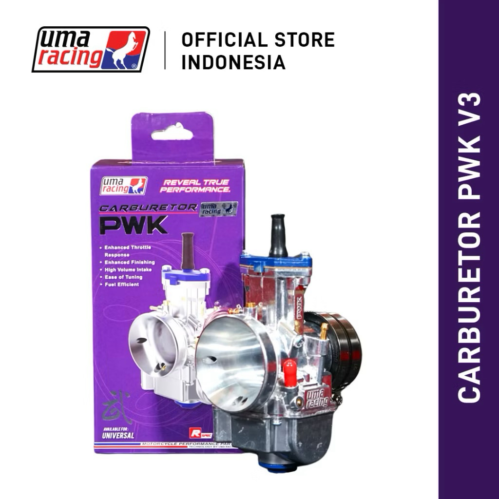 KARBURATOR KARBU PWK V3 UMA RACING 24 28 30 32 ORIGINAL UMA RACING