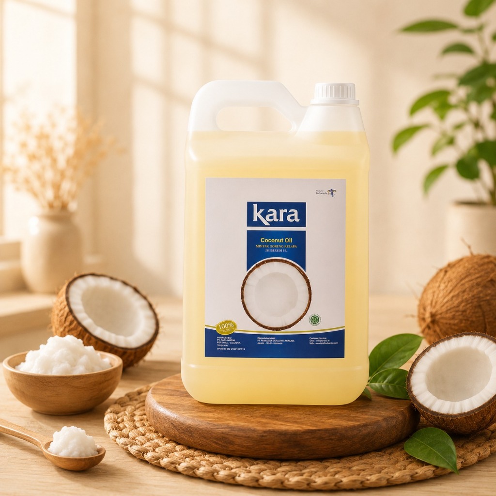 Minyak Kelapa Goreng | Minyak Kelapa KARA | Minyak Kara 5 L | Minyak Goreng Kelapa Asli | Kara Cocon