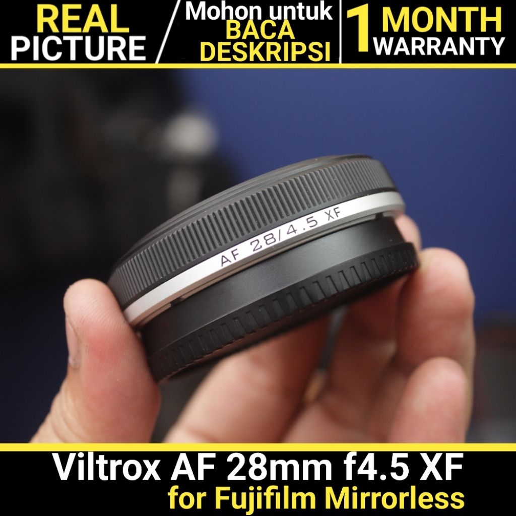 Viltrox 28mm f4.5 for Fujifilm Mirrorless BEKAS