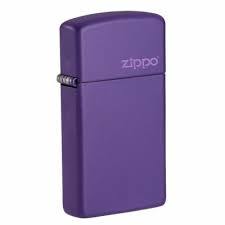 Korek Zippo 1637Zl Slim Purple With Logo