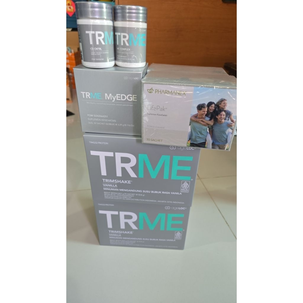 trme 1 bulan tanpa js bs mix rasa tr90 tws v2 suplemen diet agelok nu  skin