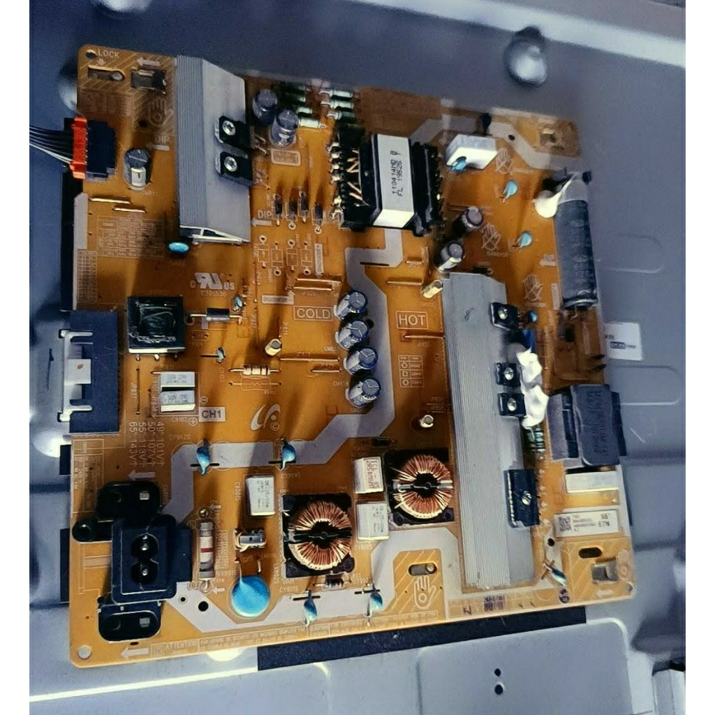 MESIN PSU POWER SUPLAI SUPPLAY SUPPLY REGULATOR SUPLY TV SAMSUNG 65RU7100 UA65RU7100K UA65RU7100KPXD