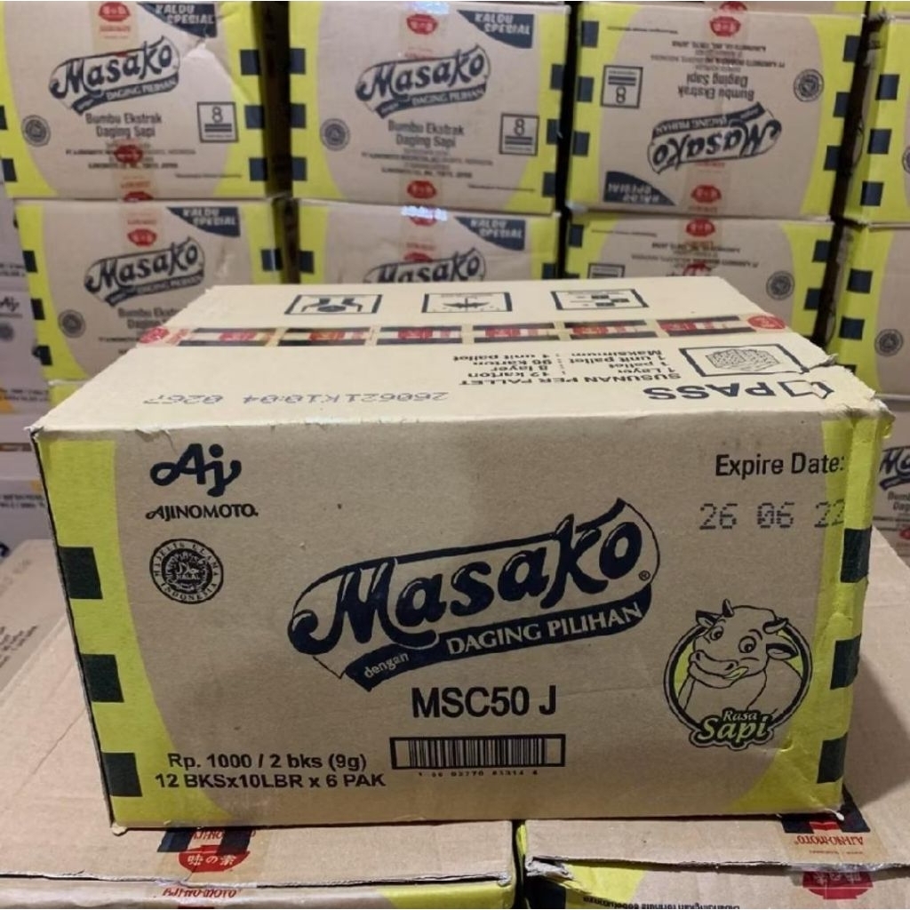 Masako sapi 1Kg (1karton)