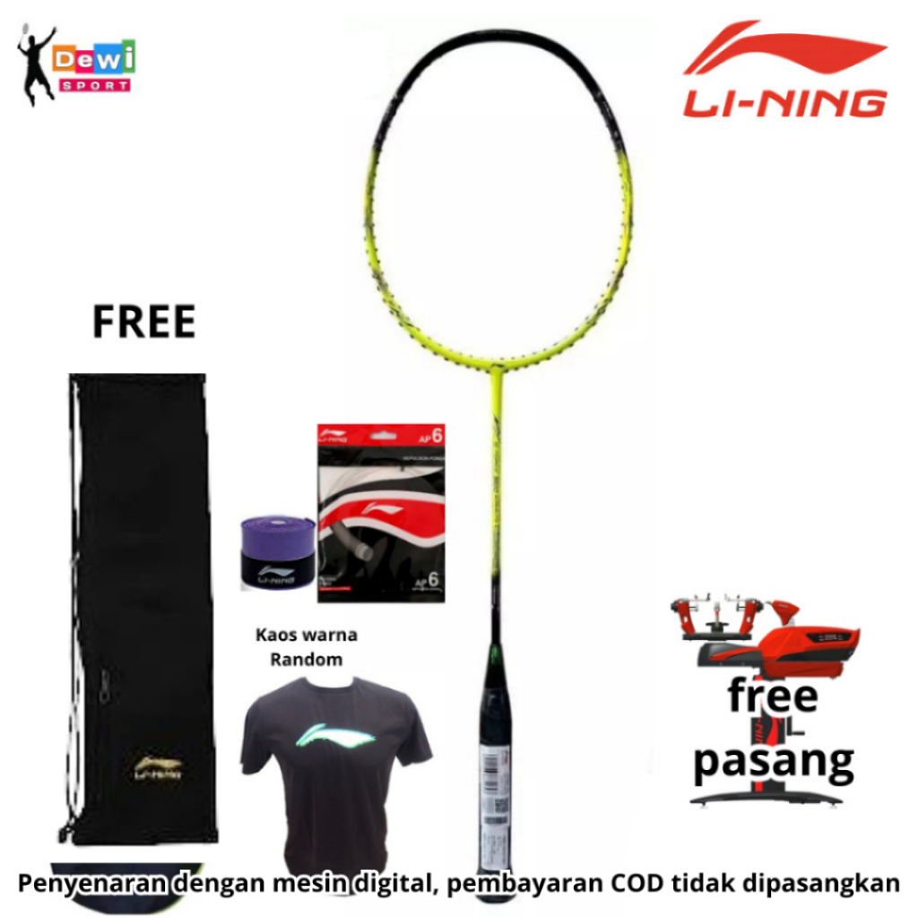 Raket Badminton Li-Ning G-FORCE 3800 II / G-FORCE 3900 II / G FORCE 3700 , G FORCE 3800 , G FORCE 39