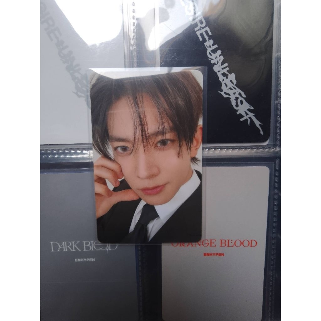 photocard ofc heeseung pob ums d:u