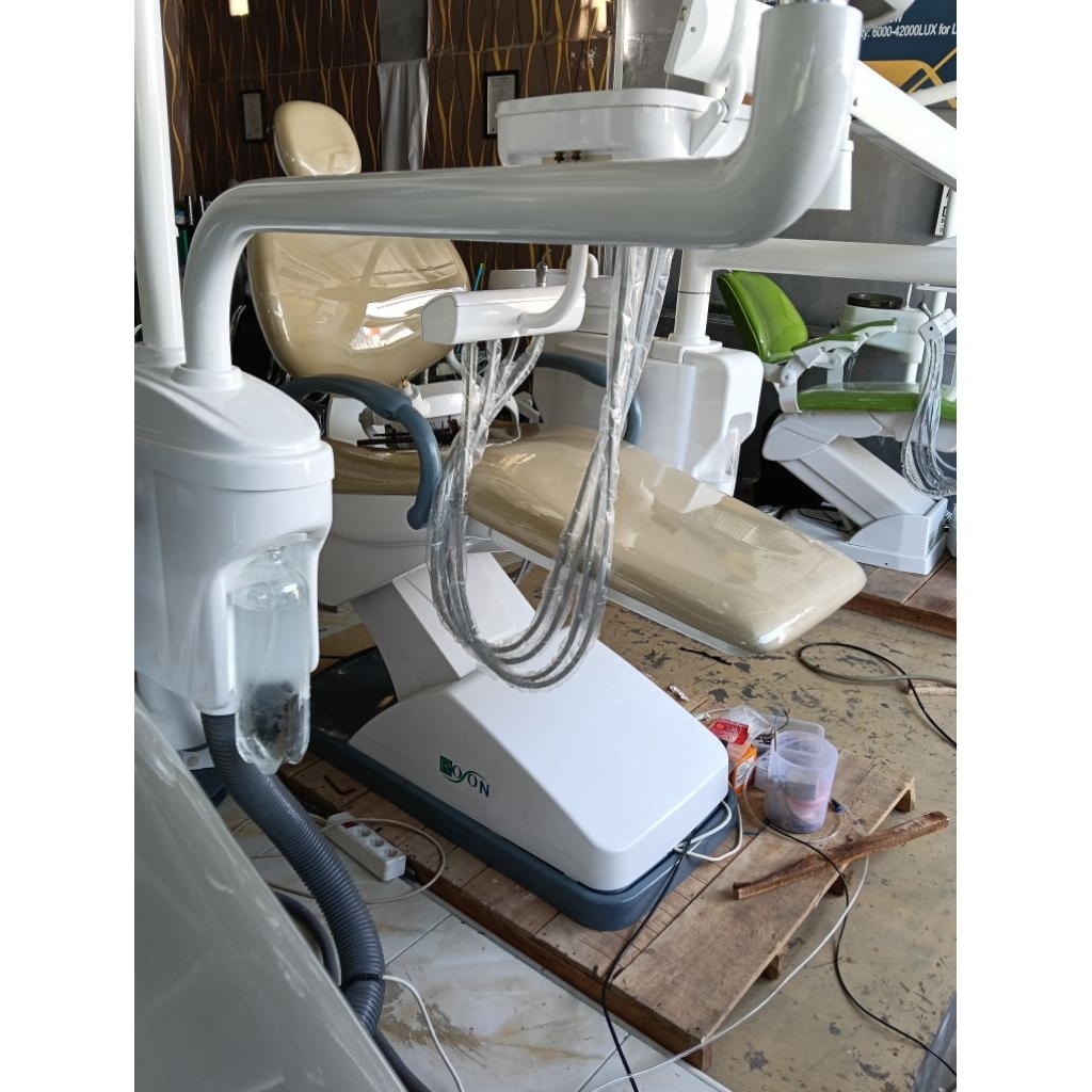 DENTAL UNIT ROSSON N1 2ND LAMPU LED/DENTAL UNIT  SECOND MURAH PAKET KOMPLETE
