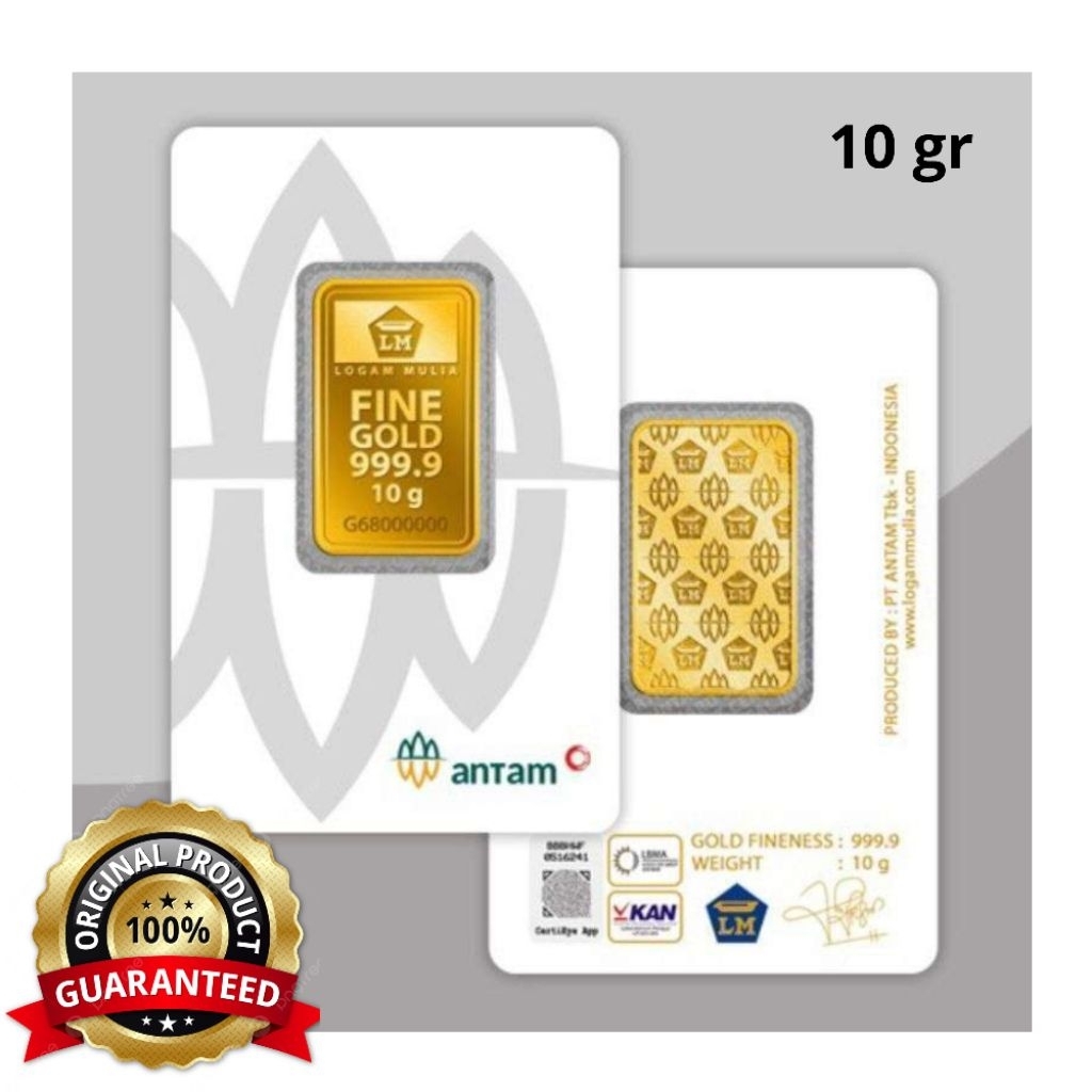 Logam Mulia 10gr Antam 2026