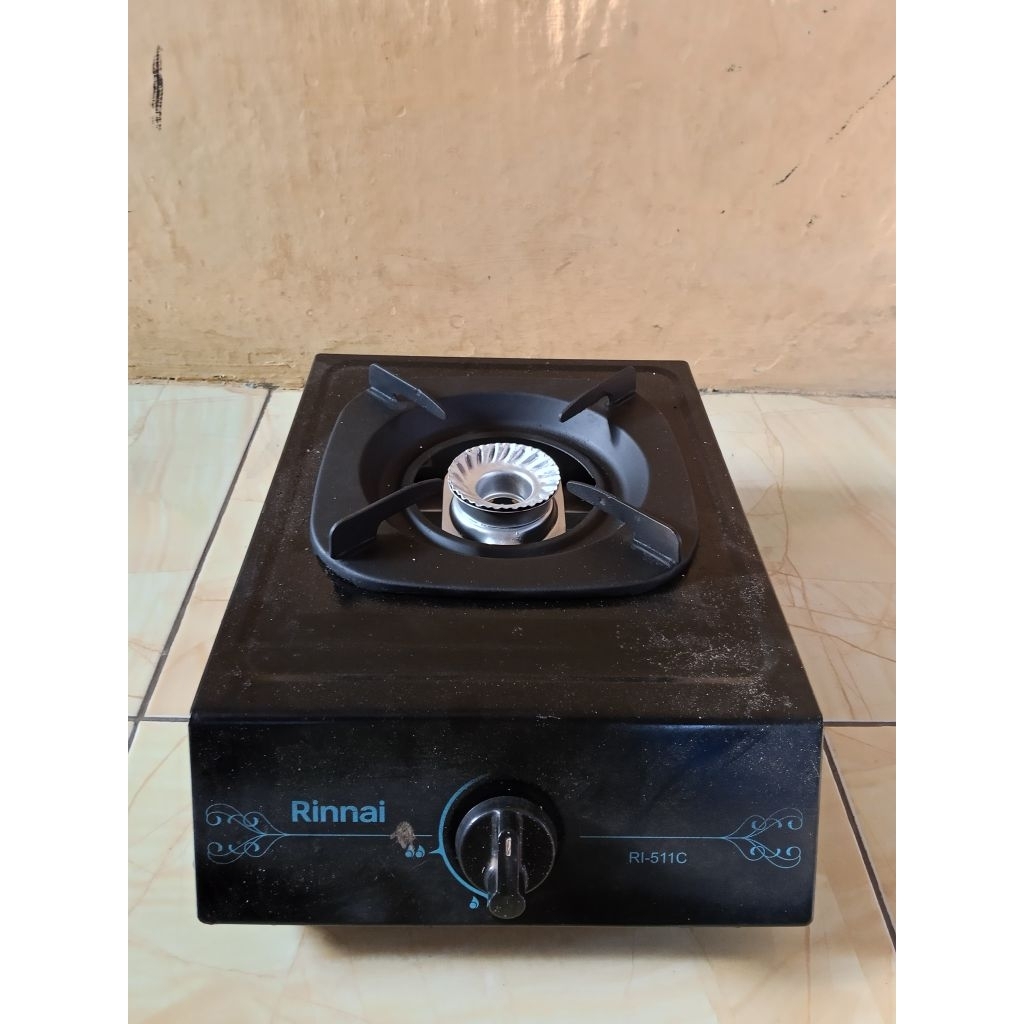 KOMPOR GAS 1 TUNGKU RINNAI SECOND/RECONDISI
