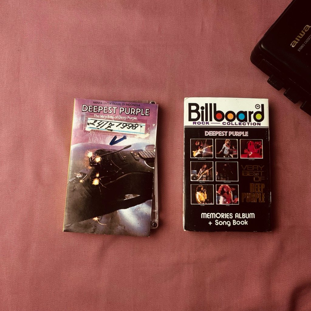 Medan Kaset - Kaset Pita Deepest Purple The Very Best of Deep Purple Original Classic Rock