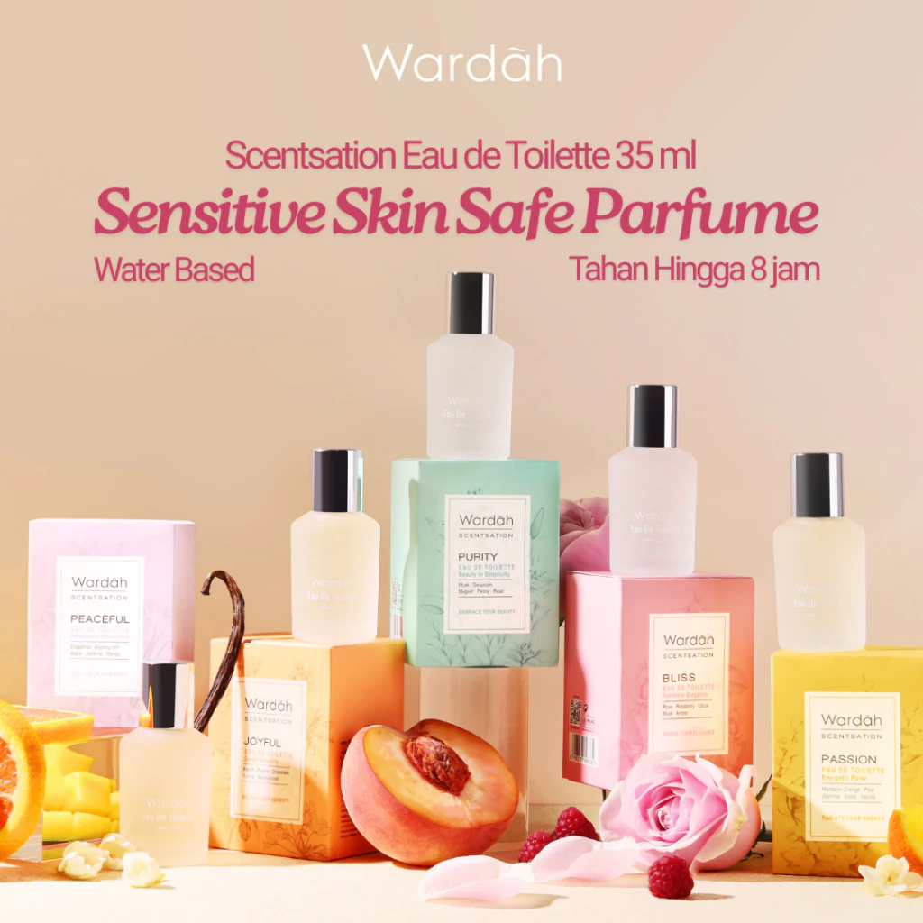[ TOKO CANTIK TULUNGAGUNG ] Wardah Scentsation Eau De Toilette 35 ml - Parfum Wanita - Personal Care