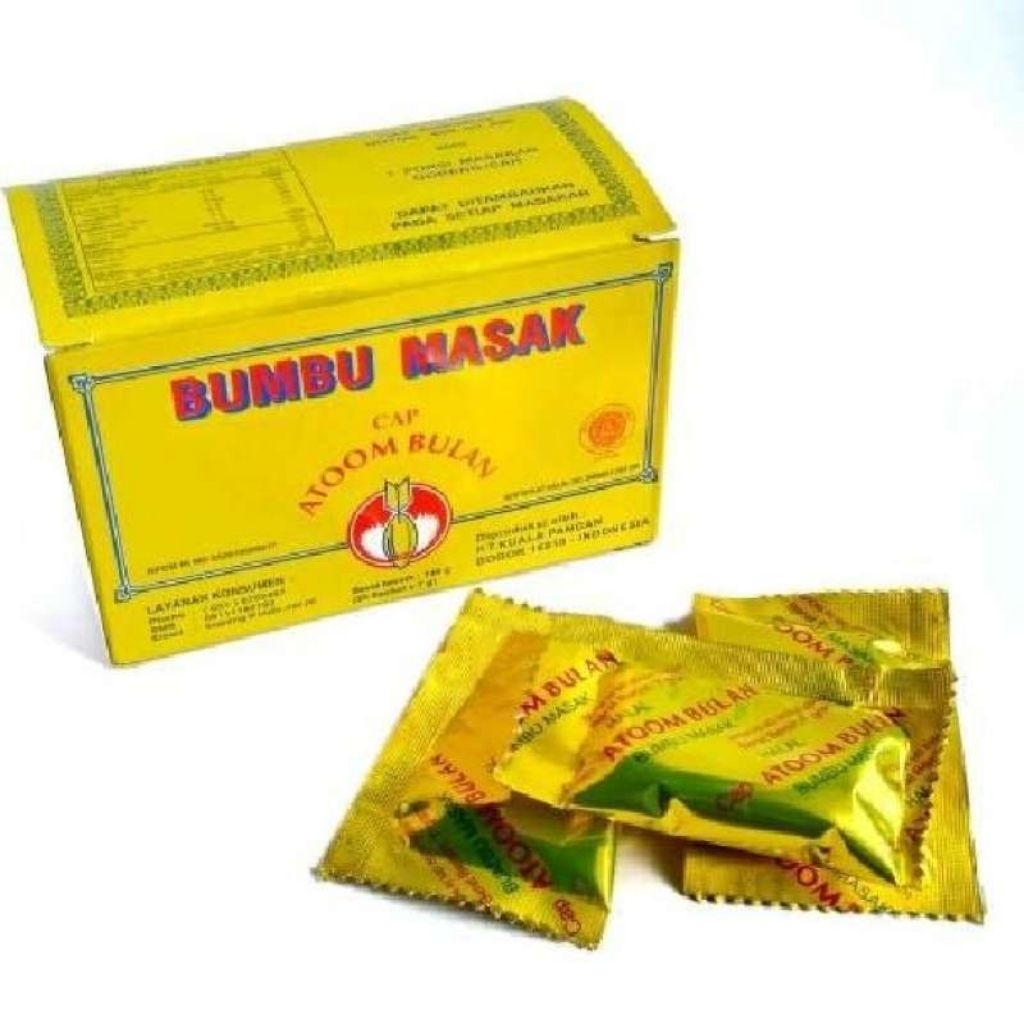 Bumbu masak atom bulan- Bumbu penyedap atom bulan ,Bumbu atom bulan isi 20