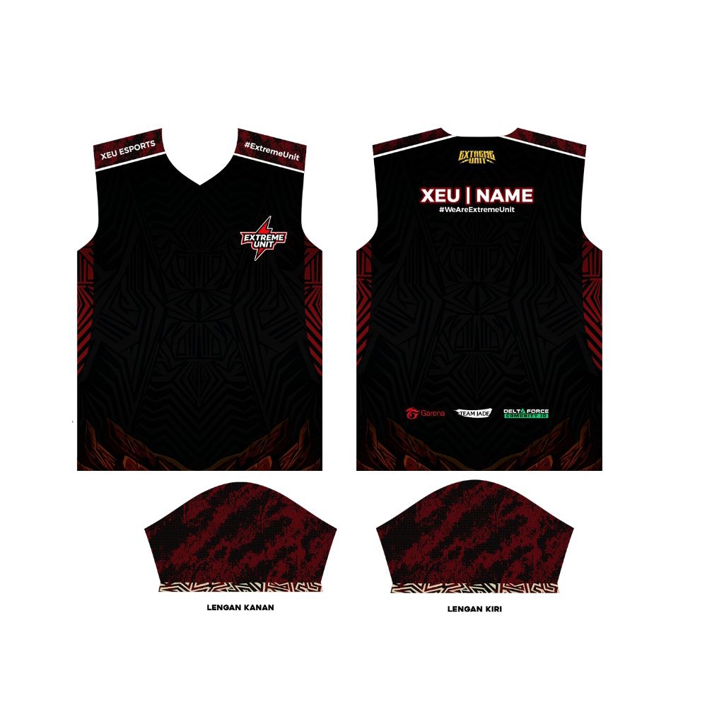 Desain Jersey Esport / Jersey Bola