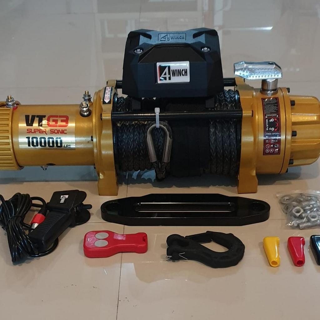 4WINCH SUPERSONIC WINCH 4WINCH SUPERSONIC 4WINCH SUPER SONIC 10000LBS HIGH SPEED