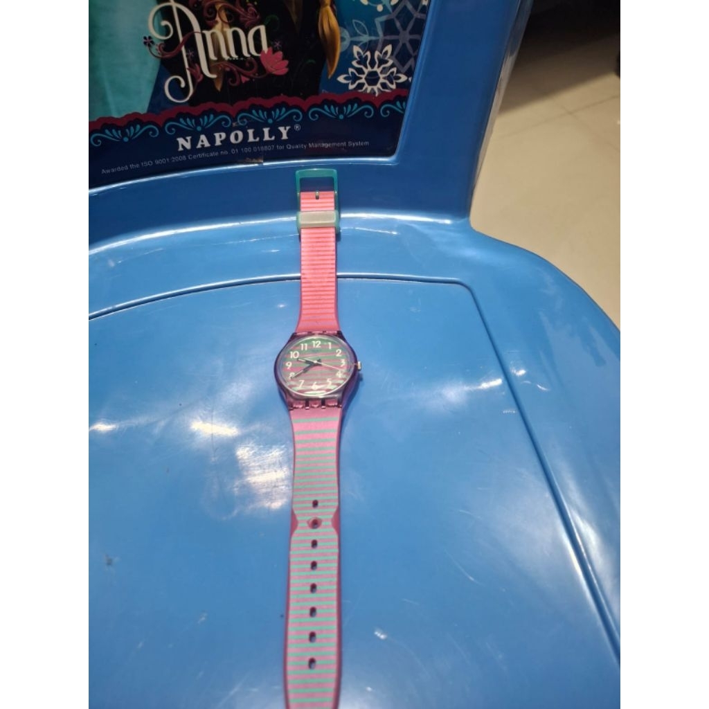 swatch jam tangan anak wanita ori preloved