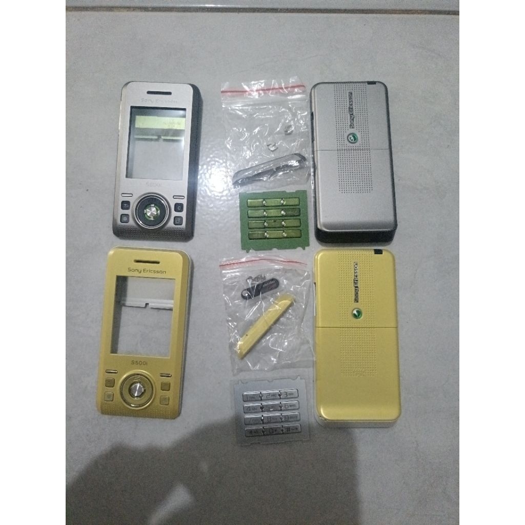 Casing Sony Ericsson S500/S500i original fulset