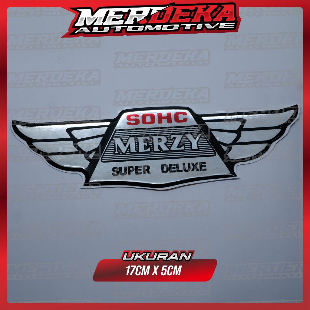 emblem box aki binter merzy | emblem timbul sayap binter merzy