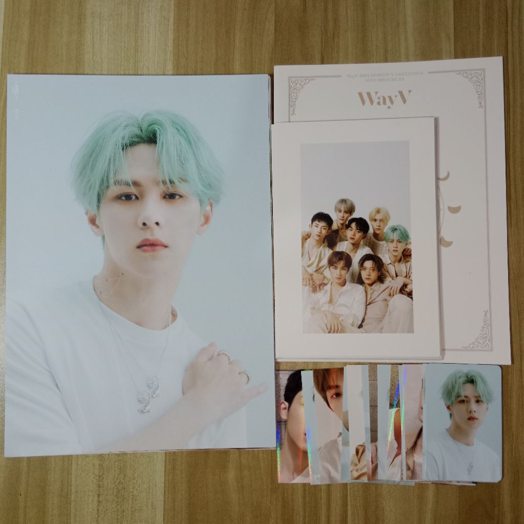 (Wajib CO Packing) SEASONS GREETINGS 2021 WAYV (SG21 Kun Winwin Ten Lukas Xiaojun Hendery Yangyang)