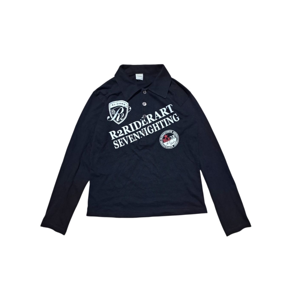 Polo longsleeve Y2K