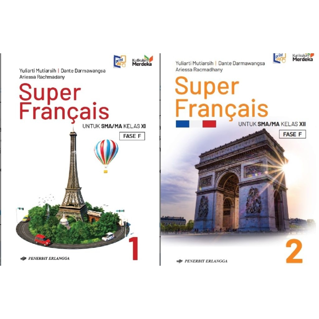 SUPER FRANCAIS / BAHASA PRANCIS SMA KLS.11&12 ERLANGGA