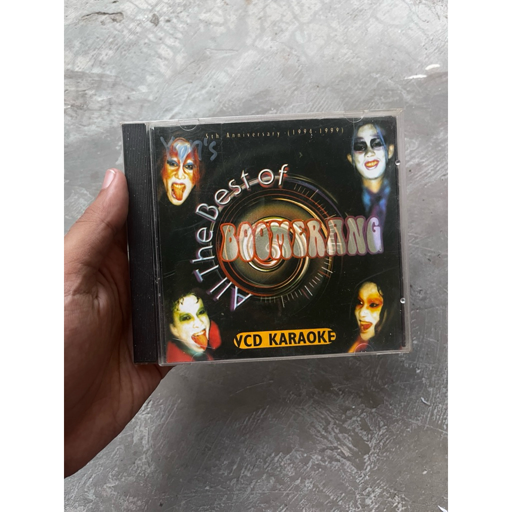 KASET CD BOOMERANG JADUL