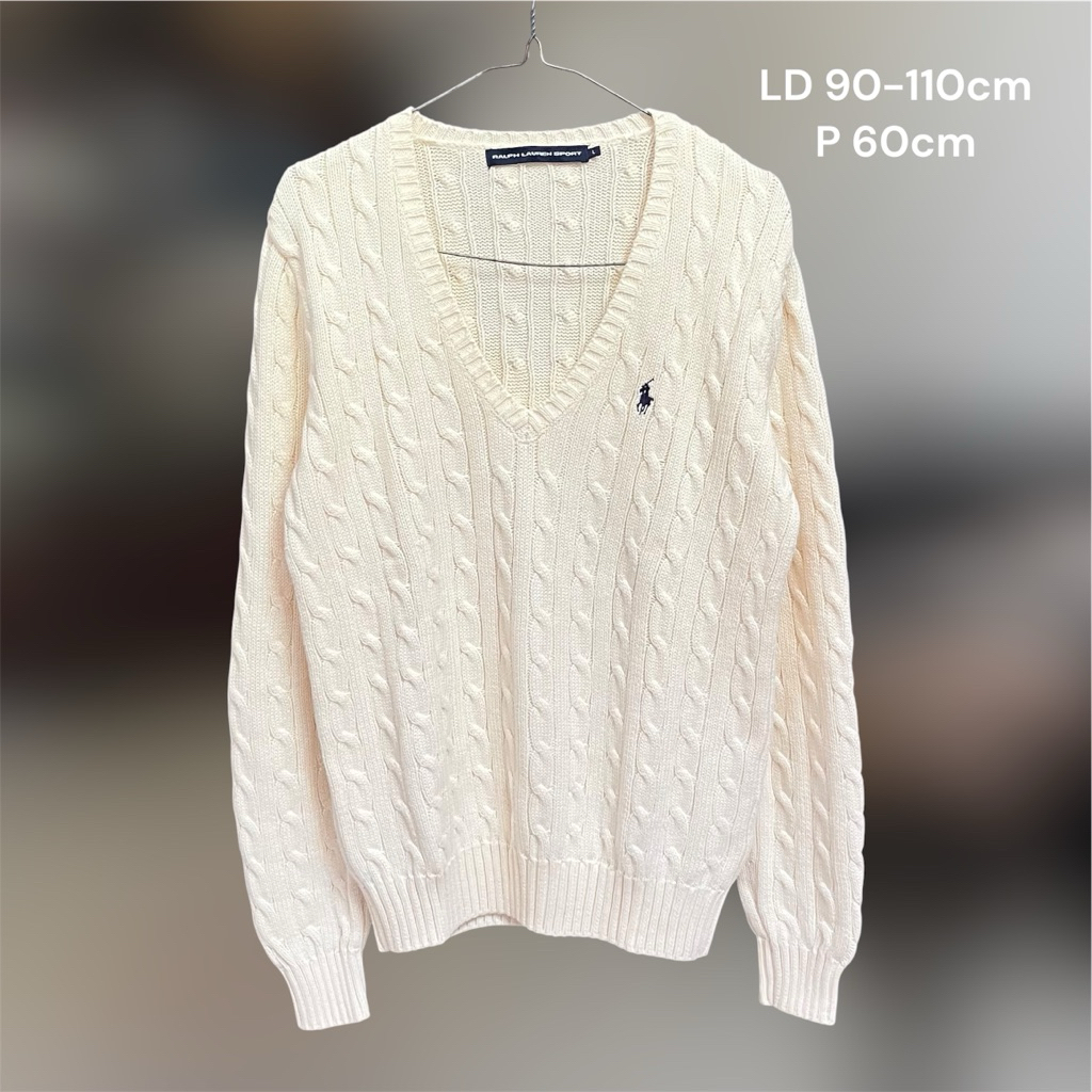 Ralph lauren sport cable knit sweater