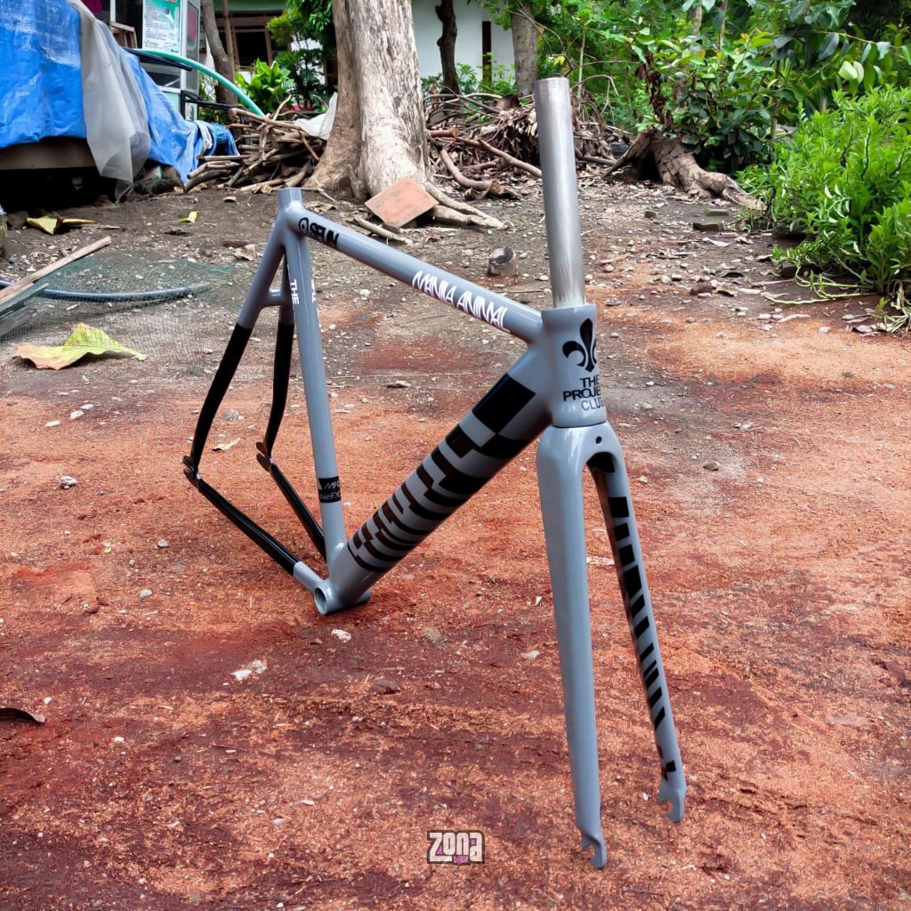 Frame Fixie Custom Refrensi Manila Animal - Handmade Custom - Rangka Fixie Murah