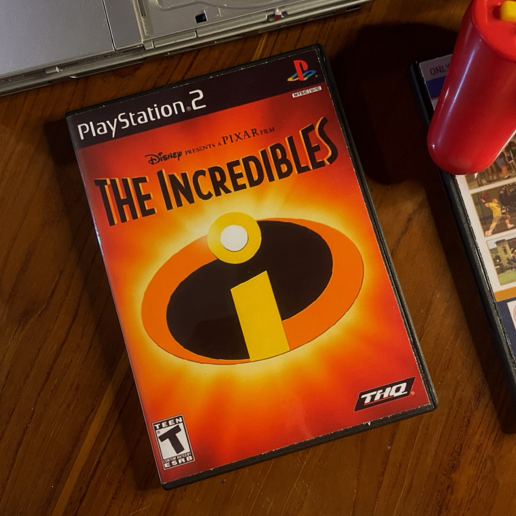 DVD GAME PLAYSTATION 2 THE INCREDIBLES / KASET PS2 / CD PS2