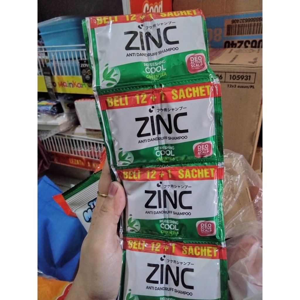 Shampo Zinc Refreshing Cool