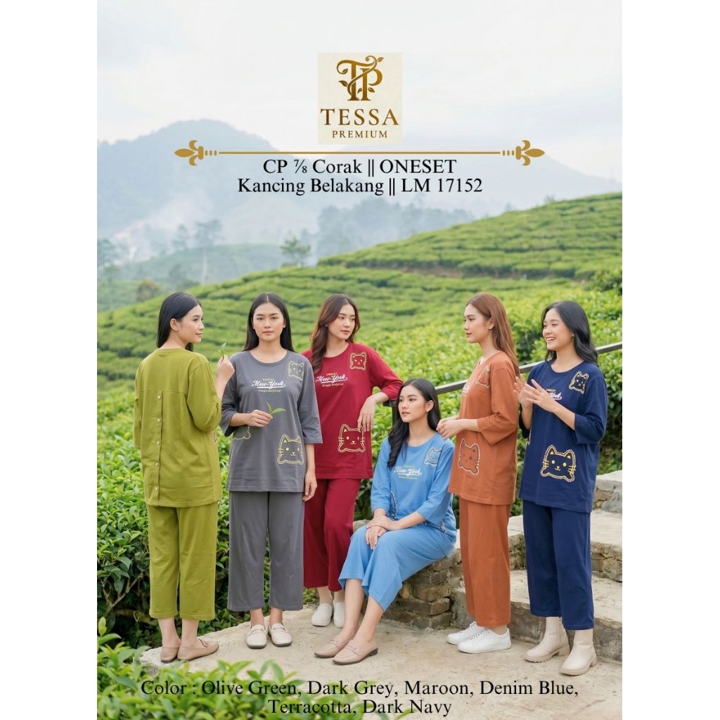 TOKO AFIQAH BUKITTINGGI - BAJU TIDUR TESSA FASHION