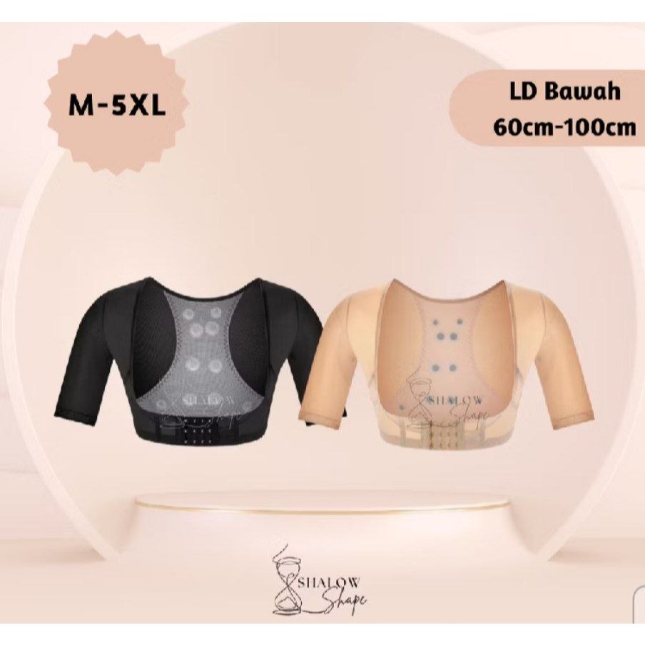 ZEA0136-Slim Arm Corset / Korset Pengecil Lengan Gelambir Korset Lengan Korset Lengan Pendek | MM