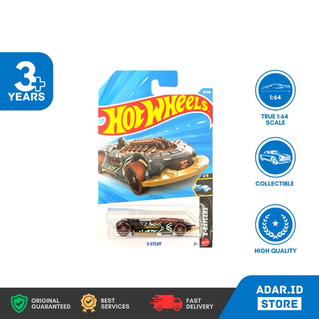 HOT WHEELS - X-STEAM - X-RAYCERS 2/5 - HW REGULAR 030/250 - JJK76