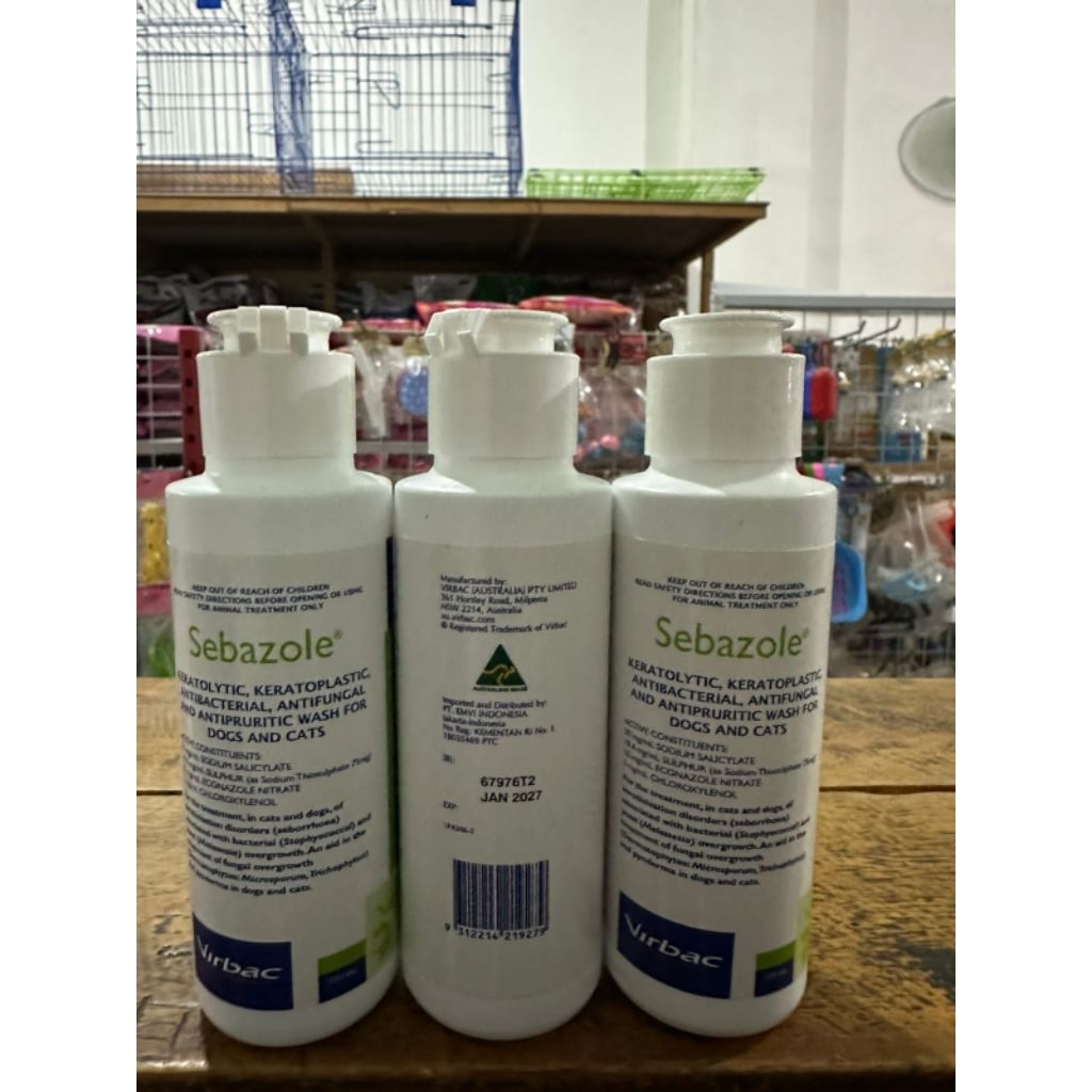 Shampo Sebazole 100 ML
