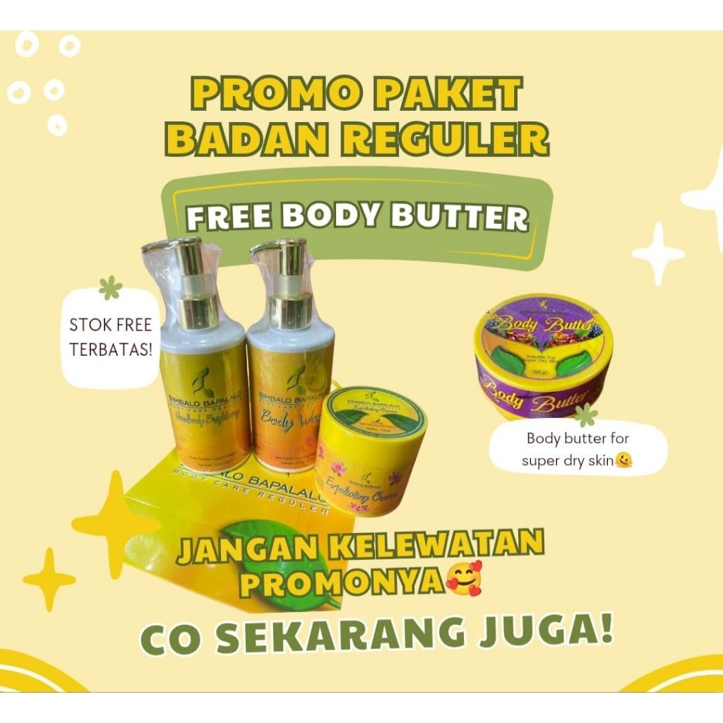 BIMBALO - PAKET BIMBALO GRATIS BODY BUTTER