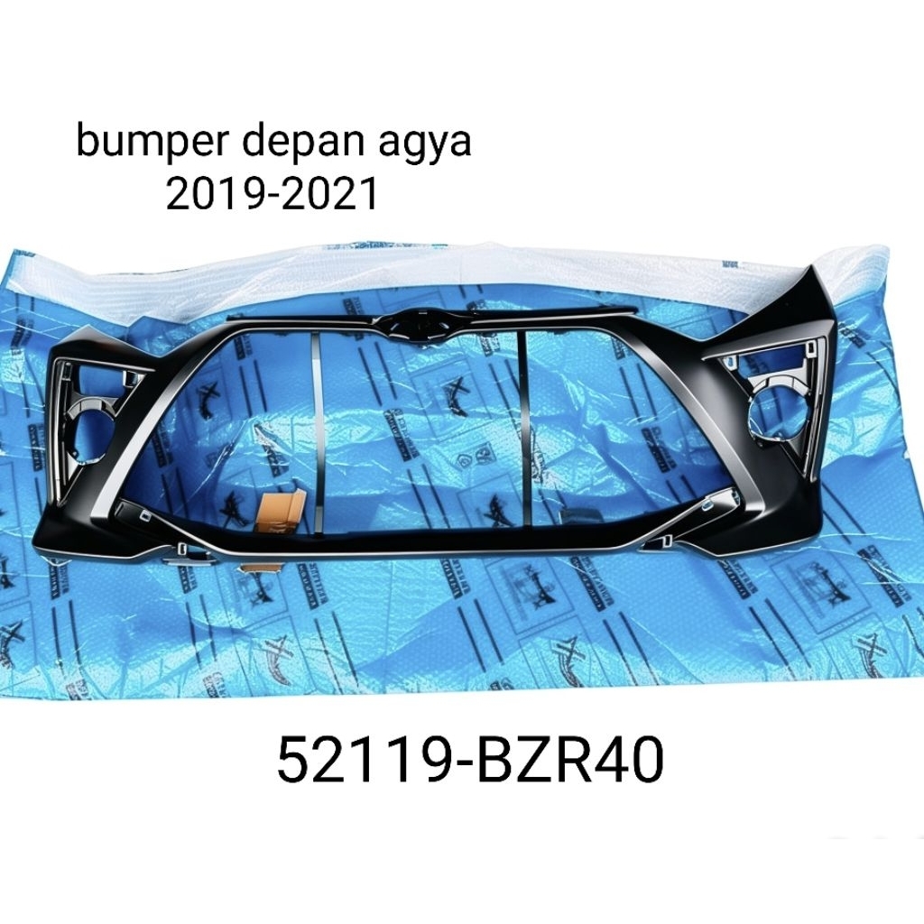 bumper depan agya original 2019-2021 no part 52119-BZR40