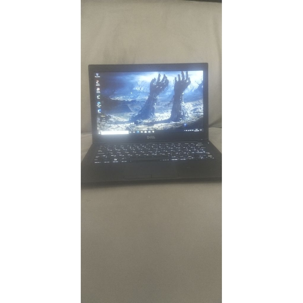 Laptop Dell 7290 intel core i5 gen 8 dan gen 7 ram 8gb ddr4 ssd nvme 256gb display 12.5 inch HD, bat