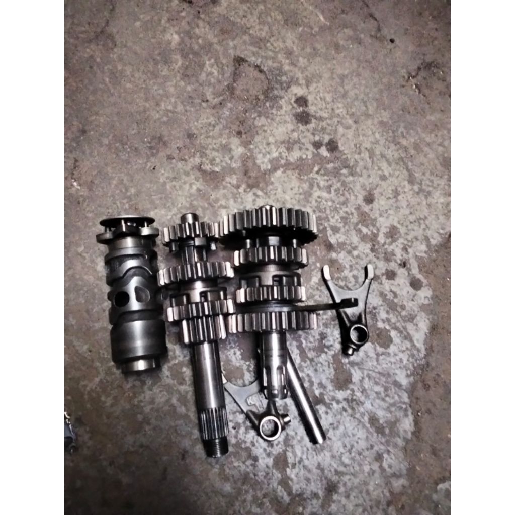 gigi rasio/gearbox ratio girbox honda karisma/supra x 125/ kirana