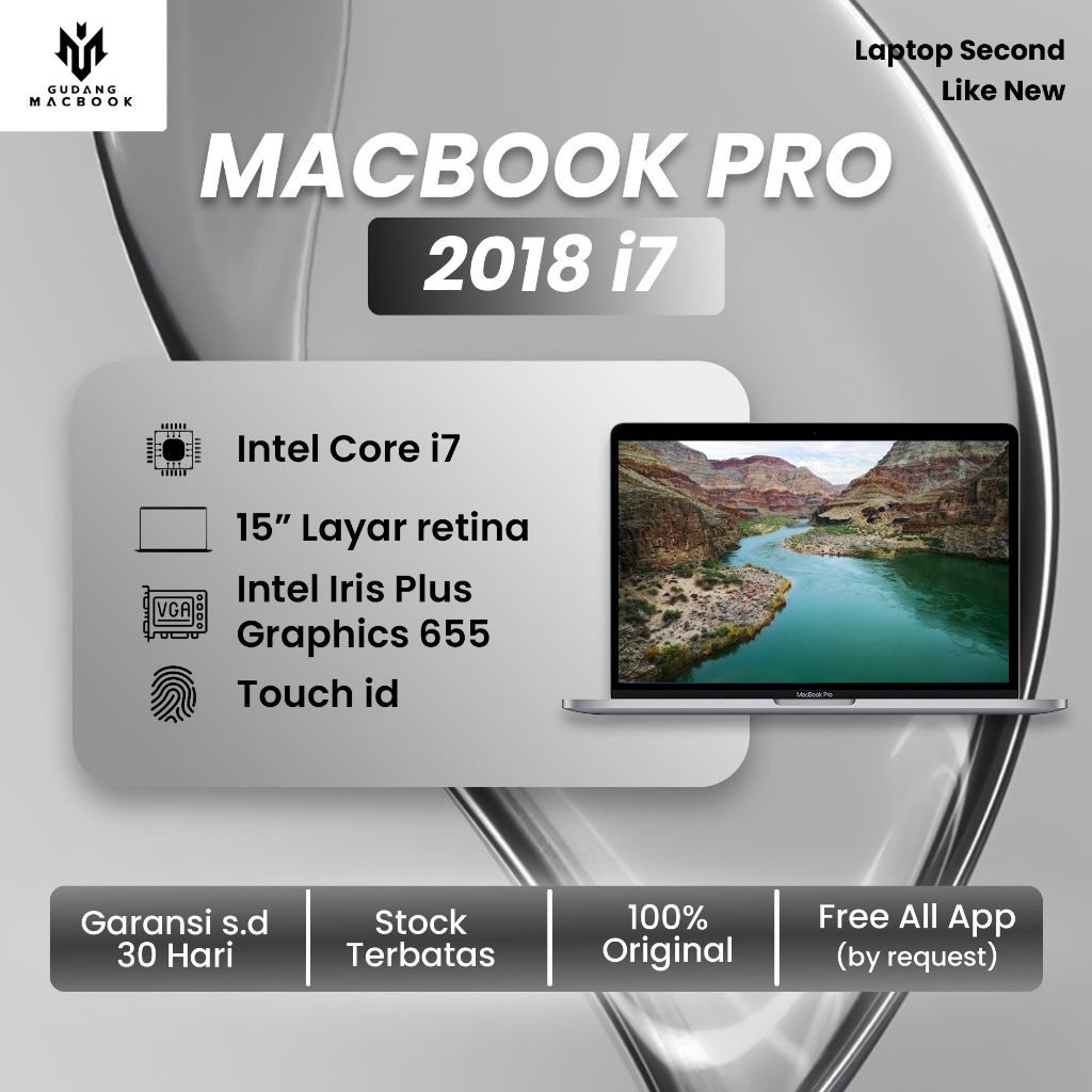 MACBOOK PRO 2018 15 INCH - DUAL GPU