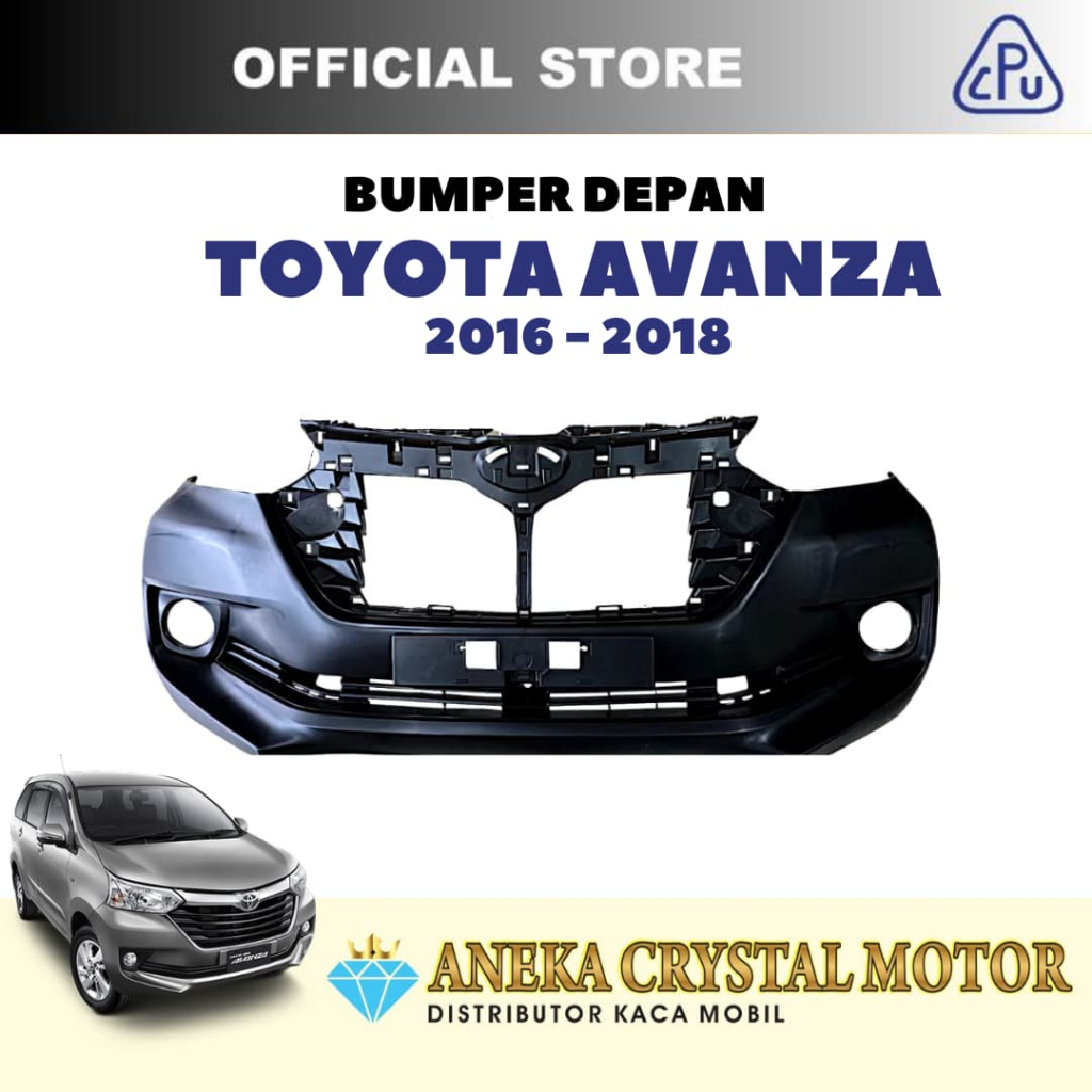 BUMPER BEMPER DEPAN AVANZA 2016 - 2018