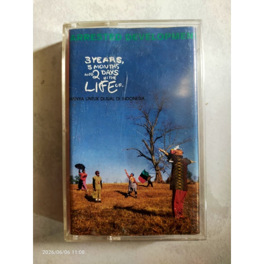 kaset pita jadul ARRESTED DEVELOPMENT "3years,5months,and 2days in the life"