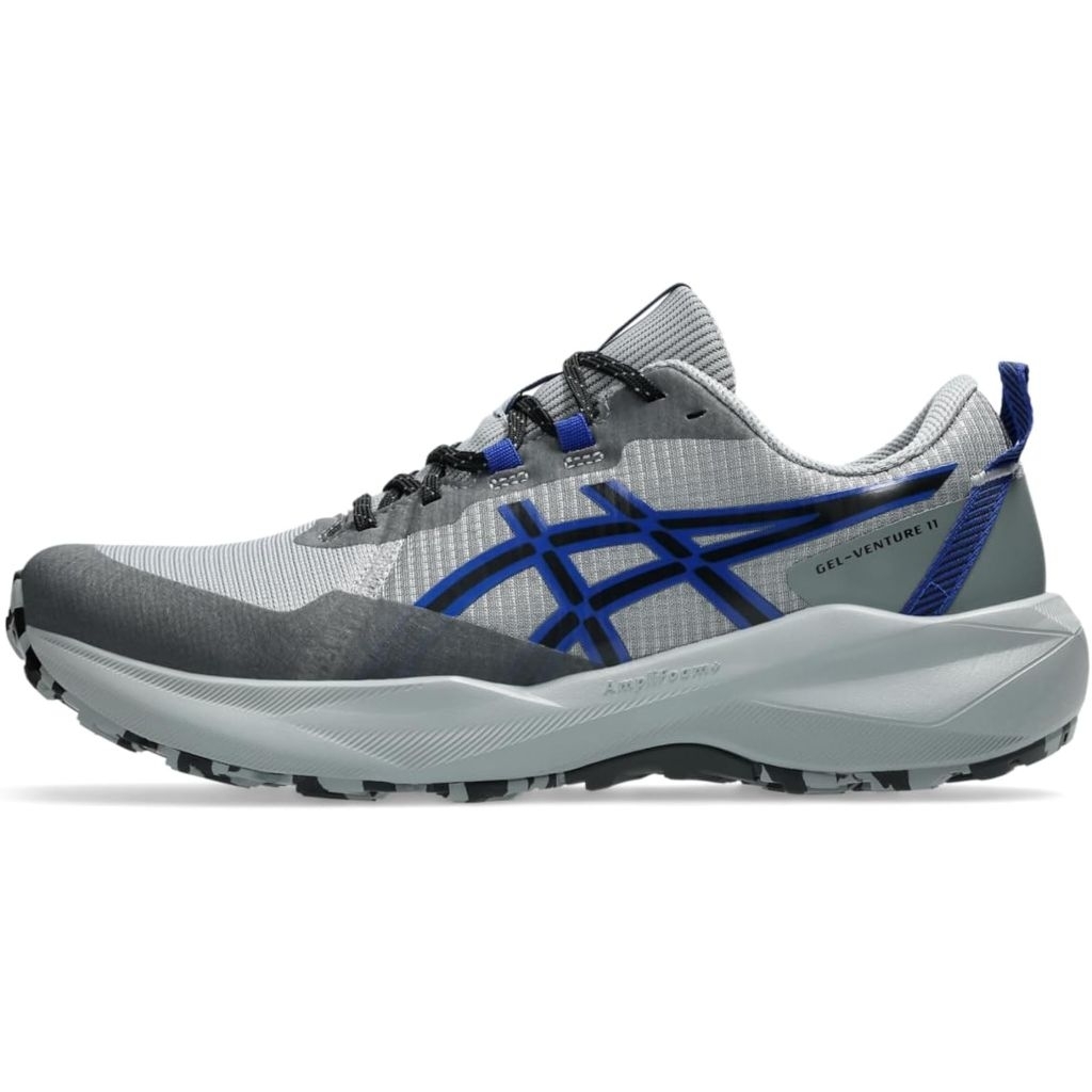SEPATU OUTDOOR TRAIL RUN ASICS GEL-VENTURE 11 GREY BLUE ORIGINAL