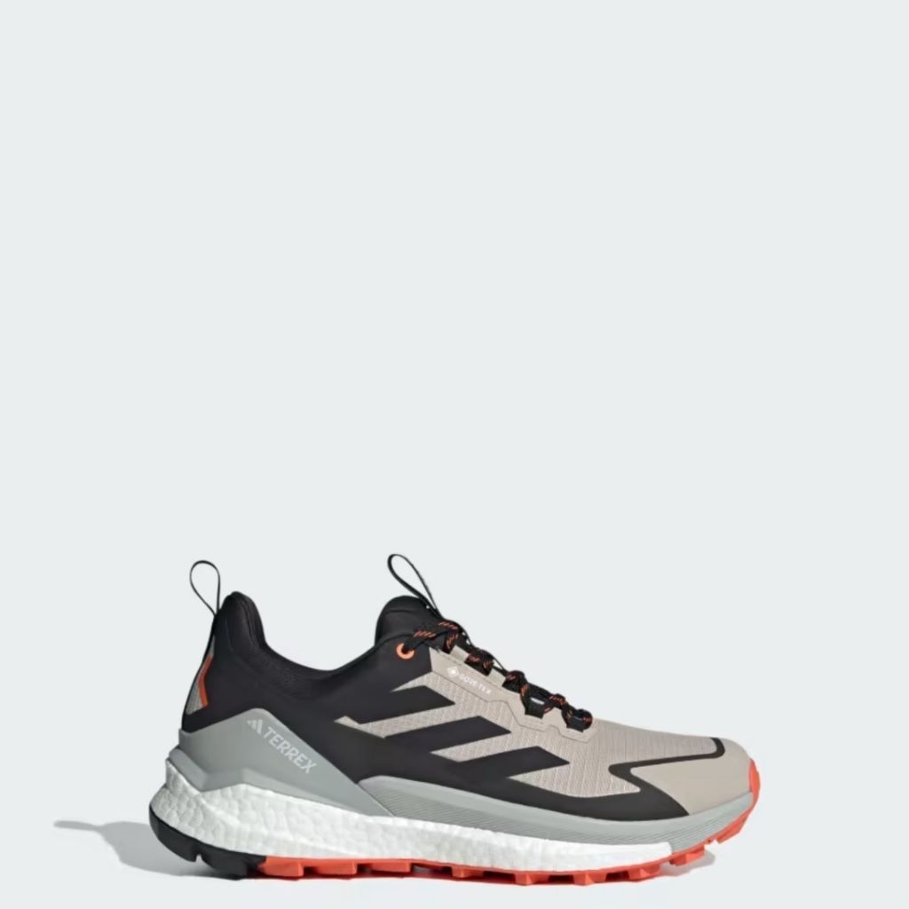 Adidas Terrex Free Hiker 2.0 Low Gore Tex Wonder Beige Black Mens Shoes Original