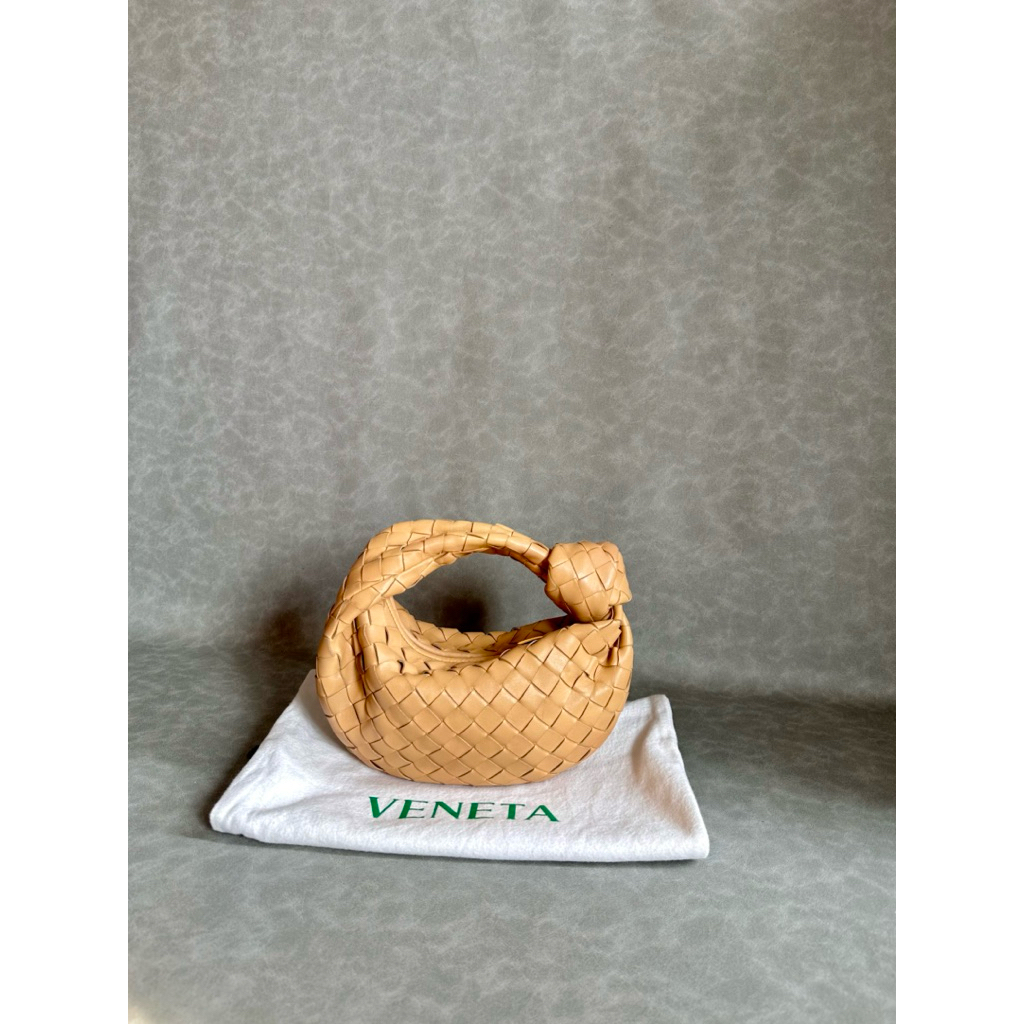 Preloved BV bottega veneta mini jodie almond ghw authentic handbag