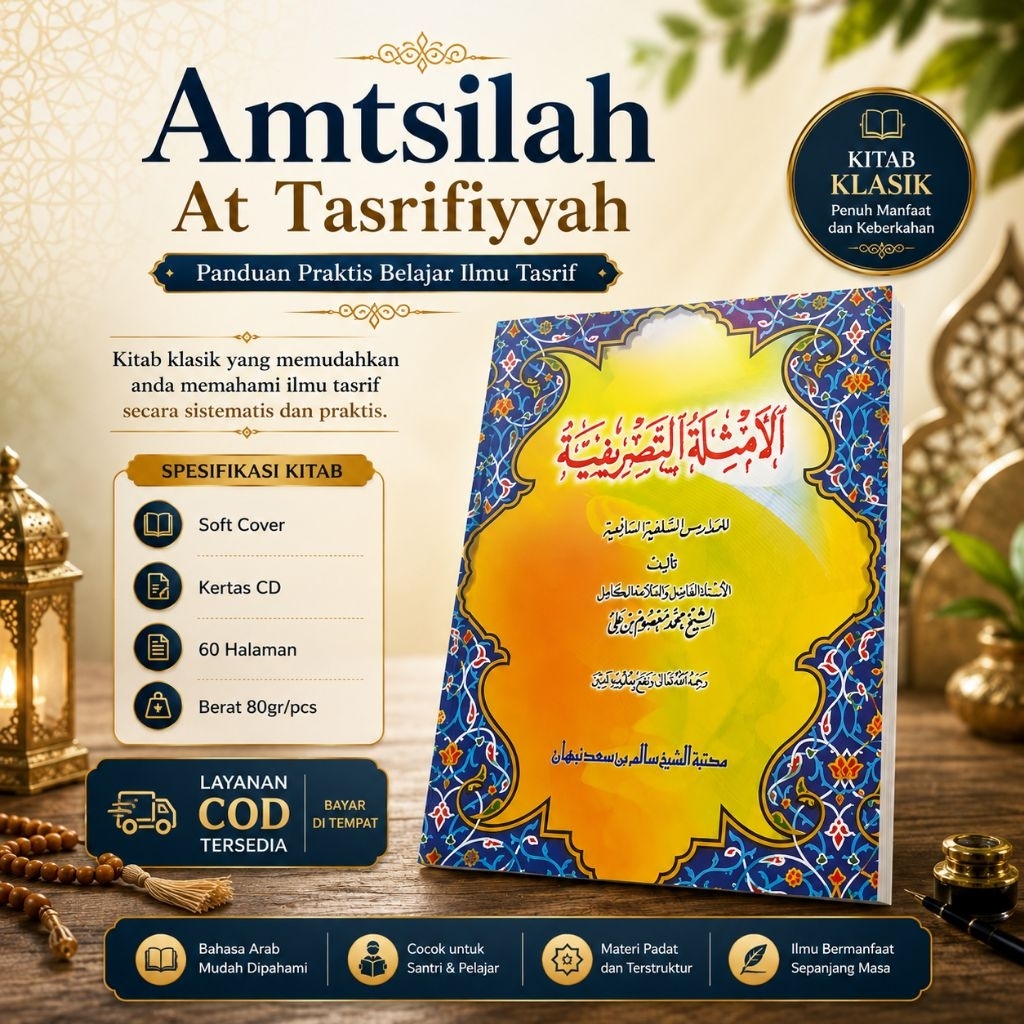 Amtsilah Tasrifiyah  Tasrifan Tasrif Ukuran Besar